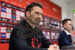 3. Liga; FC Ingolstadt 04 - Neuer Trainer Cheftrainer Guerino Capretti (FCI), erste Pressekonferenz