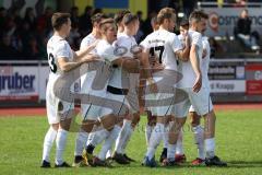 Kreisliga - Saison 2022/2023 - TSV Gaimersheim - FC Sandersdorf - Florian Ihring weiss Gaimersheim schiesst den 1:0 Führungstreffer - jubel - Foto: Meyer Jürgen