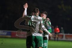 Landesliga - Saison 2025/26 - SV Manching - SC Oberweikertshofen - Der 4:0 Führungstreffer durch Fabian  Neumayer (Nr.9 - SV Manching) - jubel - Foto: Meyer Jürgen