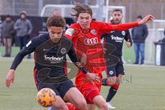 A - Junioren Bundesliga Süd/Südwest -  Saison 2021/2022 - FC Ingolstadt 04 - Eintracht Frankfurt - Causevic Benjamin (#17 FCI) - Foto: Meyer Jürgen