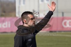 Bayernliga Süd - Saison 2022/2023 - FC Ingolstadt 04 - FC Deisenhofen - Cheftrainer Alexander  Käs (FCI II) - Foto: Meyer Jürgen