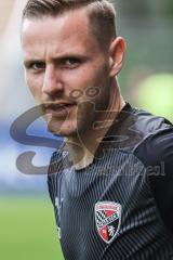 3. Liga; FC Viktoria Köln - FC Ingolstadt 04; Torwart Marius Funk (1, FCI) vor dem Spiel