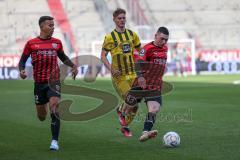 3. Liga; FC Ingolstadt 04 - Borussia Dortmund II; Felix Keidel (43, FCI) Marcel Costly (22, FCI) Tom Alexander Rothe (36 BVB)