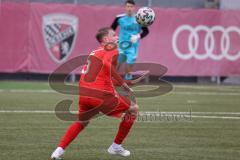 Bayernliga Süd - Saison 2022/2023 - FC Ingolstadt 04 - SV Kirchanschöring - Benedikt  Schwarzensteiner (Nr.5 - FCI II) - Foto: Meyer Jürgen