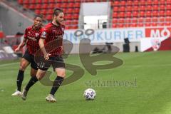 3. Liga - FC Ingolstadt 04 - 1. FC Saarbrücken - Michael Heinloth (17, FCI) Caniggia Ginola Elva (14, FCI)