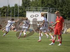 Bayernliga Nord - Saison 2026/27 - FC Ingolstadt 04 II - Jahn Regensburg II -  Der 1:0 Führungstreffer durch - Maximilian Wagner (Nr.20 - FCI II) - jubel - XXXXX - Foto: Meyer Jürgen
