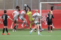 2. Bundesliga Frauen - Saison 2023/24 - FC Ingolstadt 04 Frauen - Borussia Mönchen Gladbach - Torwart Franziska Maier (Nr.1 - FCI) - XXXXX - Foto: Meyer Jürgen