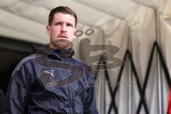 3. Liga; FC Ingolstadt 04 - 
VfB Oldenburg; Denis Linsmayer (23, FCI) vor dem Spiel