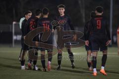 *** Bayernliga Nord - Saison 2025/26 - FC Ingolstadt 04 II - ASV Neumarkt - Der 2:0 Führungstreffer durch  Edis Bakic (Nr.29 - FC Ingolstadt II) — jubel -  XXXXX - Foto: Meyer Jürgen