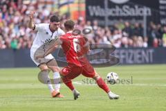 3. Liga; Energie Cottbus - FC Ingolstadt 04; Felix Keidel (43, FCI) Hofmann Jonas (6 EC)