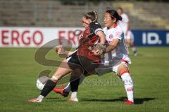 DFB—Pokal 1. Hauptrunde -  Saison 2026/27  - FC Ingolstadt 04 Frauen - 1. FSV Mainz 05 - Jenny Beyer (Nr.8 - FCI Frauen) - Takizawa Rio weiss Mainz - Foto: Meyer Jürgen