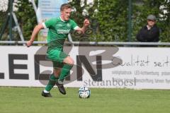 Bezirksliga - Saison 2024/25 - FC Gerolfing - SV Waldeck-München - Matthias Hamm (Nr.17 - FC Gerolfing) - XXXXX - Foto: Meyer Jürgen