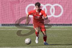 Bayernliga Süd - Saison 2022/2023 - FC Ingolstadt 04 - FC Deisenhofen - Simon Kampmann (Nr.20 - FCI II) - Foto: Meyer Jürgen