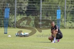 3. Liga; FC Ingolstadt 04 - Trainingsauftakt nach Sommerpause; Cheftrainerin Sabrina Wittmann (FCI)