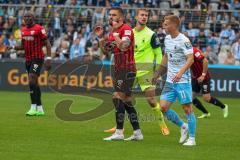 3.Liga - Saison 2022/2023 - TSV 1860 München - FC Ingolstadt 04 - Pascal Testroet (Nr.37 - FCI) ärgert sich nach einer vergebenen Torchance - - Foto: Meyer Jürgen