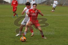 2023_10_21 - Saison 2023/24 - A-Junioren - FC Ingolstadt 04 - TSG 1899 Hoffenheim - Gül Emre rot FCI - XXXXX - Foto: Meyer Jürgen