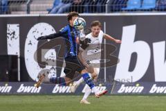 3. Liga; SV Waldhof Mannheim - FC Ingolstadt 04 - Moritz Seiffert (23, FCI) Hawkins Jalen (11 SVWM)