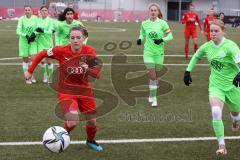 2. Frauen-Bundesliga - Saison 2021/2022 - FC Ingolstadt 04 - VFL Wolfsburg II - Maier Ramona (#18 FCI) - Foto: Meyer Jürgen