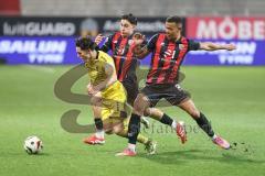 3. Liga; FC Ingolstadt 04 - Alemannia Aachen; Marcel Costly (22, FCI) Emre Gül (5, FCI) El-Faouzi Soufiane (18 AA) Foul