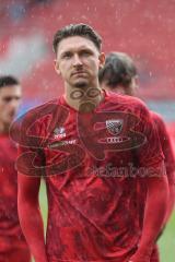 3. Liga; FC Ingolstadt 04 - SV Waldhof Mannheim; Julian Kügel (29, FCI) vor dem Spiel