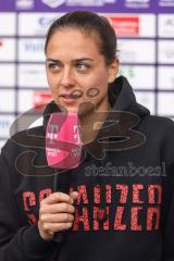 3. Liga; Erzgebirge Aue - FC Ingolstadt 04; Cheftrainerin Sabrina Wittmann (FCI) Interview