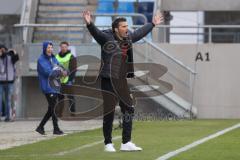 3.Liga - Saison 2022/2023 - 1. FC Saarbrücken - FC Ingolstadt 04 - Cheftrainer Guerino Capretti  (FCI) - Foto: Meyer Jürgen