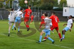 Bayernliga - U17 - Saison 2022/2023 - FC Ingolstadt 04 -  1860 München - Sinani Engel rot FCI#13 - Torwart Dunker Mauricio 1860 München - Foto: Meyer Jürgen