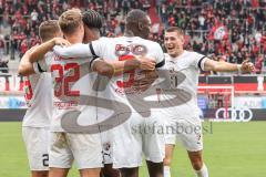 3. Liga; FC Ingolstadt 04 - SpVgg Unterhaching; Simon Lorenz (32, FCI) Tor Jubel Treffer David Kopacz (29, FCI) Daouda Beleme (9, FCI) Bryang Kayo (48, FCI) Mladen Cvjetinovic (19, FCI)