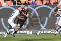 3. Liga; FC Ingolstadt 04 - MSV Duisburg; Jannik Mause (7, FCI) Marvin Knoll (17 MSV)