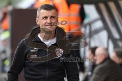 3. Liga; FC Viktoria Köln - FC Ingolstadt 04; Cheftrainer Michael Köllner (FCI) vor dem Spiel