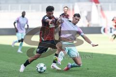 3. Liga; FC Ingolstadt 04 - Würzburger Kickers; Zweikampf Kampf um den Ball Davide Sekulovic (33, FCI)