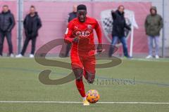 A - Junioren Bundesliga Süd/Südwest -  Saison 2021/2022 - FC Ingolstadt 04 - Eintracht Frankfurt - Madougou Ibrahim (#9 FCI) - Foto: Meyer Jürgen