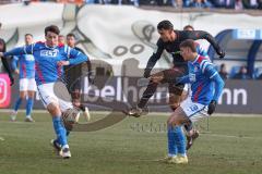 3. Liga - Saison 2025/26 - Hansa Rostock - FC Ingolstadt 04  - Carlsen Frederic Bennedsgaard (Nr.8 - FCI) - XXXXX - Foto: Meyer Jürgen