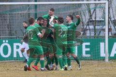 Bezirksliga - Saison 2024/25 - FC Gerolfing - FC Fatih Ingolstadt - Der 2:0 Führungstreffer durch Oliver Stanisavovski (Nr.5 - FC Gerolfing) - jubel - Foto: Meyer Jürgen