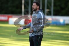 Totopokal- Saison 2023/2024 - SV Manching  - VFB Eichstätt - Dominic Rühl Trainer Eichstätt - Foto: Meyer Jürgen