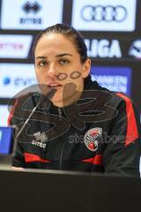 3. Liga; FC Ingolstadt 04 - TSV Havelse; Interview Pressekonferenz Cheftrainerin Sabrina Wittmann (FCI)