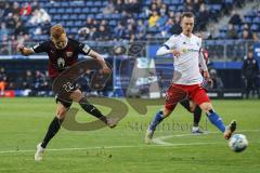 2.BL; Hamburger SV - FC Ingolstadt 04; Christian Gebauer (22, FCI) Schuß, Schonlau Sebastian (4 HSV)