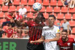 3.Liga - Saison 2022/2023 - FC Ingolstadt 04 -  1. FC Saarbrücken - Moussa Doumbouya (Nr.27 - FCI) - Foto: Meyer Jürgen