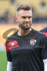 3. Liga; Dynamo Dresden - FC Ingolstadt 04; vor dem Spiel Yannick Deichmann (20, FCI)