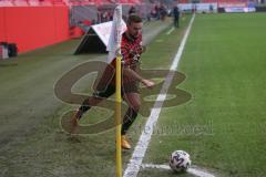 3. Fußball-Liga - Saison 2020/2021 - FC Ingolstadt 04 - FC Viktoria Köln - Marc Stendera (#10,FCI) beim Eckball - Foto: Meyer Jürgen