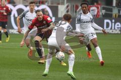 3.Liga - Saison 2022/2023 - FC Ingolstadt 04 -  - FC Freiburg II - Patrick Schmidt (Nr.9 - FCI) - Foto: Meyer Jürgen