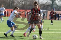 2. Bundesliga Frauen - Saison 2024/25 - FC Ingolstadt 04 Frauen - SC Sand - Nadja Burkhard (Nr.7 - FCI Frauen) - Griß Tabea weiss Sand - Foto: Meyer Jürgen