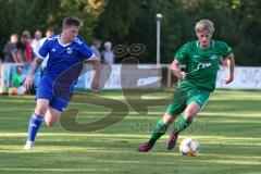 Bezirksliga Oberbayern Nord - SV Manching - SV Nord Lerchenau - Rainer Meisinger (#19 Manching) grün - Foto: Jürgen Meyer