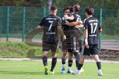 Kreisliga - Saison 2022/2023 - TSV Großmehring - Türk SV Ingolstadt - Der 0:2 Führungstreffer durch Ibrahim Sahin
Schwarz Türk SV Ing. - Jubel -  - Foto: Meyer Jürgen