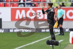 3. Liga; FC Ingolstadt 04 - VfB Lübeck; Cheftrainerin Sabrina Wittman (FCI)