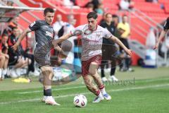3. Liga; FC Ingolstadt 04 - VfL Osnabrück; Emre Gül (5, FCI) Kammerbauer Patrick (31 VFL)