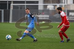 2.BL; Testspiel; FC Ingolstadt 04 - Würzburger Kickers; Florian Pick (11 FCI) Perdedaj Fanol (20 FWK)