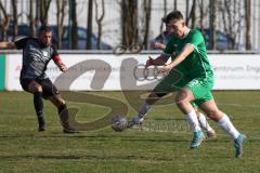 Kreisklasse - Saison 2022/2023 -FC Gerolfing II - GW Ingolstadt - Florian Uslar grün Gerolfing - Foto: Meyer Jürgen