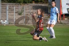 2. Bundesliga Frauen - Saison 2026/27  - FC Ingolstadt 04 Frauen - VFL Bochum - Stefanie Reischmann (Nr.24 - FCI Frauen) vergibt eine 100%ige Torchance  - Enttäuscht - Foto: Meyer Jürgen