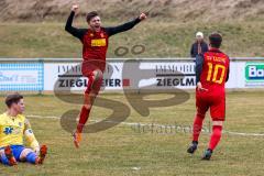 Bezirksliga - SV Kasing - SV Dornach - Der 1:0 Führungstreffer durch Martin Oblinger #10 Kasing - Jubel - Jan Witek #27 Kasing - Foto: Jürgen Meyer